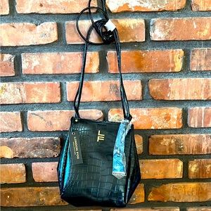 London Fog faux leather Crossbody bag